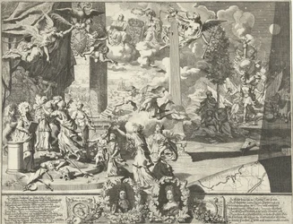 Allegorie auf den Vertrag von Altona